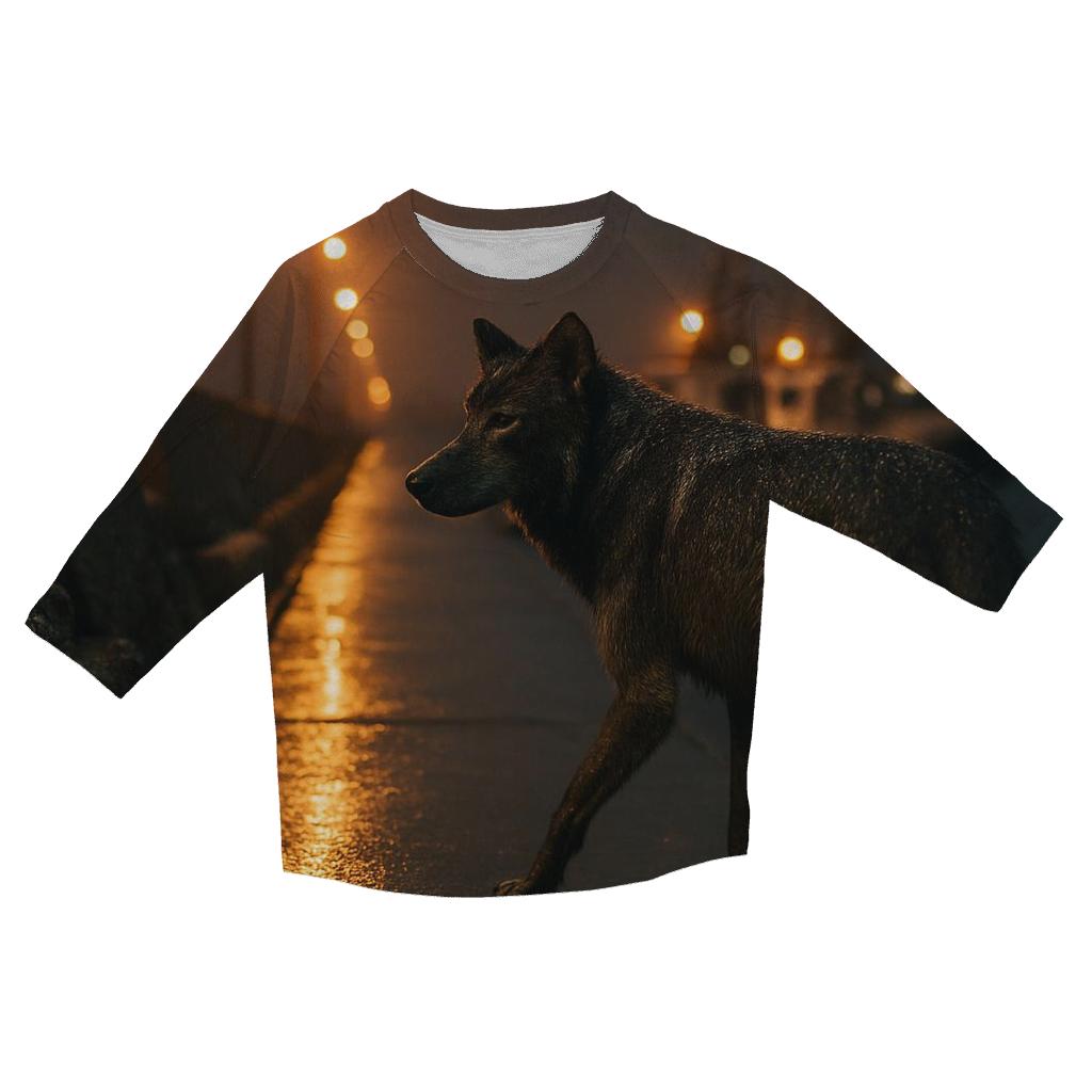 Harbor Breakwater Night Patrol designer 3/4 sleeve blouses