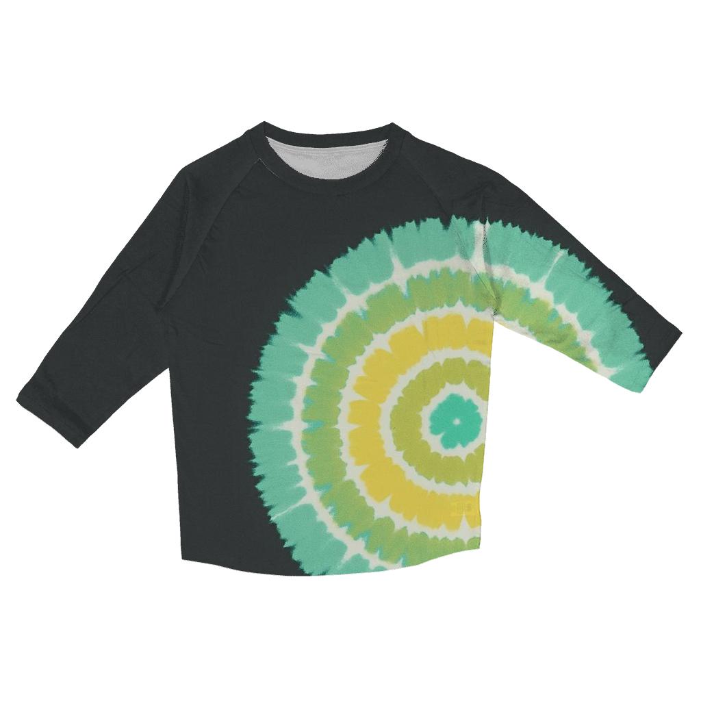 Bullseye Aurora Offset Rings cotton quarter sleeve shirts