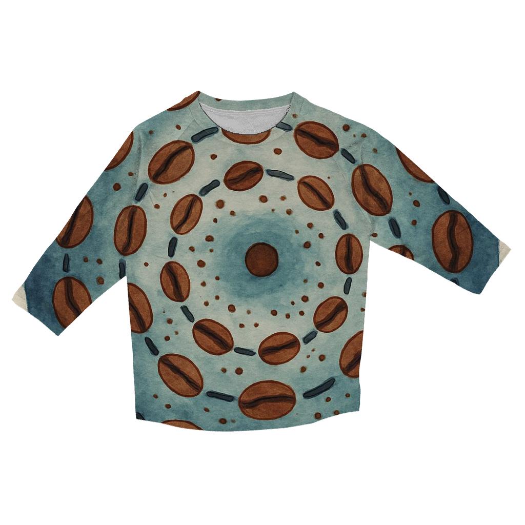 Bean Orbit Mosaic casual three quarter sleeve shirts
