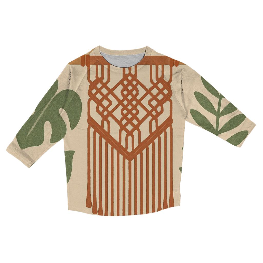 Groovy Botanical Wall Hanging cotton quarter sleeve shirts