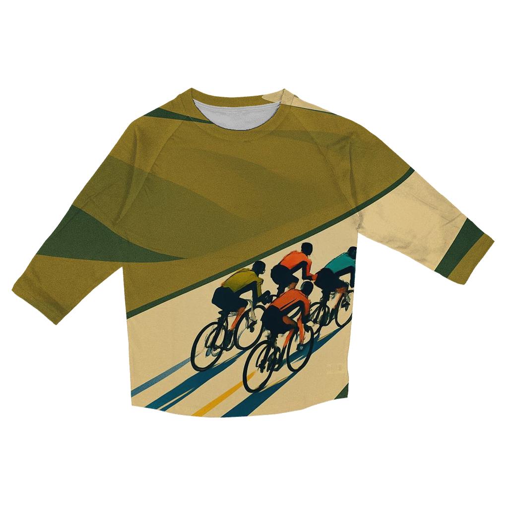 Cycling Peloton Comet Stream casual three quarter sleeve shirts