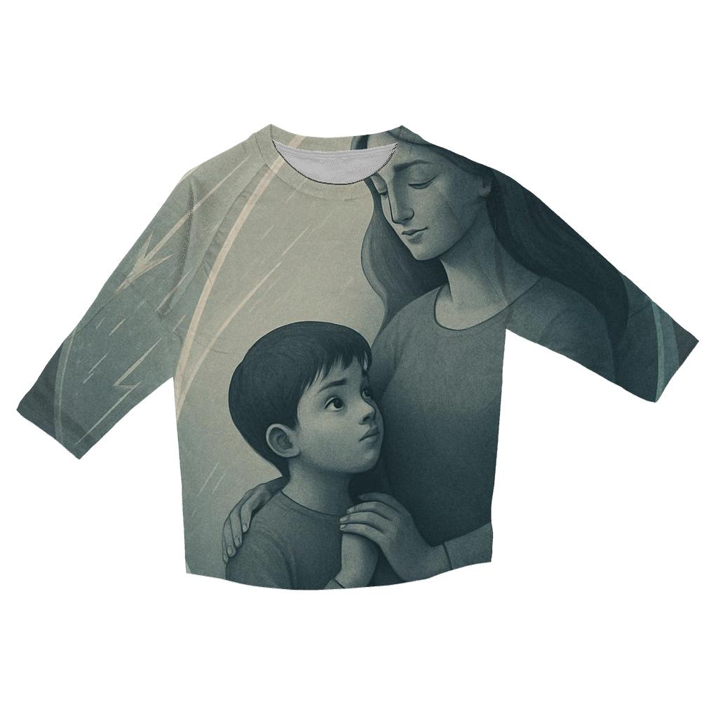 The Shield Made Of Mercy Strength Wrapped In Gentleness cotton quarter sleeve shirts