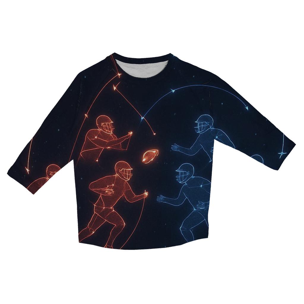 Constellation Play Diagram Showdown designer 3/4 sleeve blouses