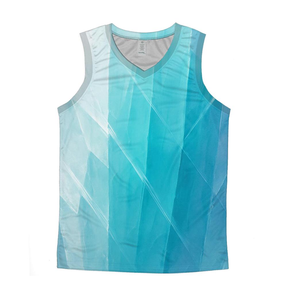 Glacier Prism Slide sports performance tank tops