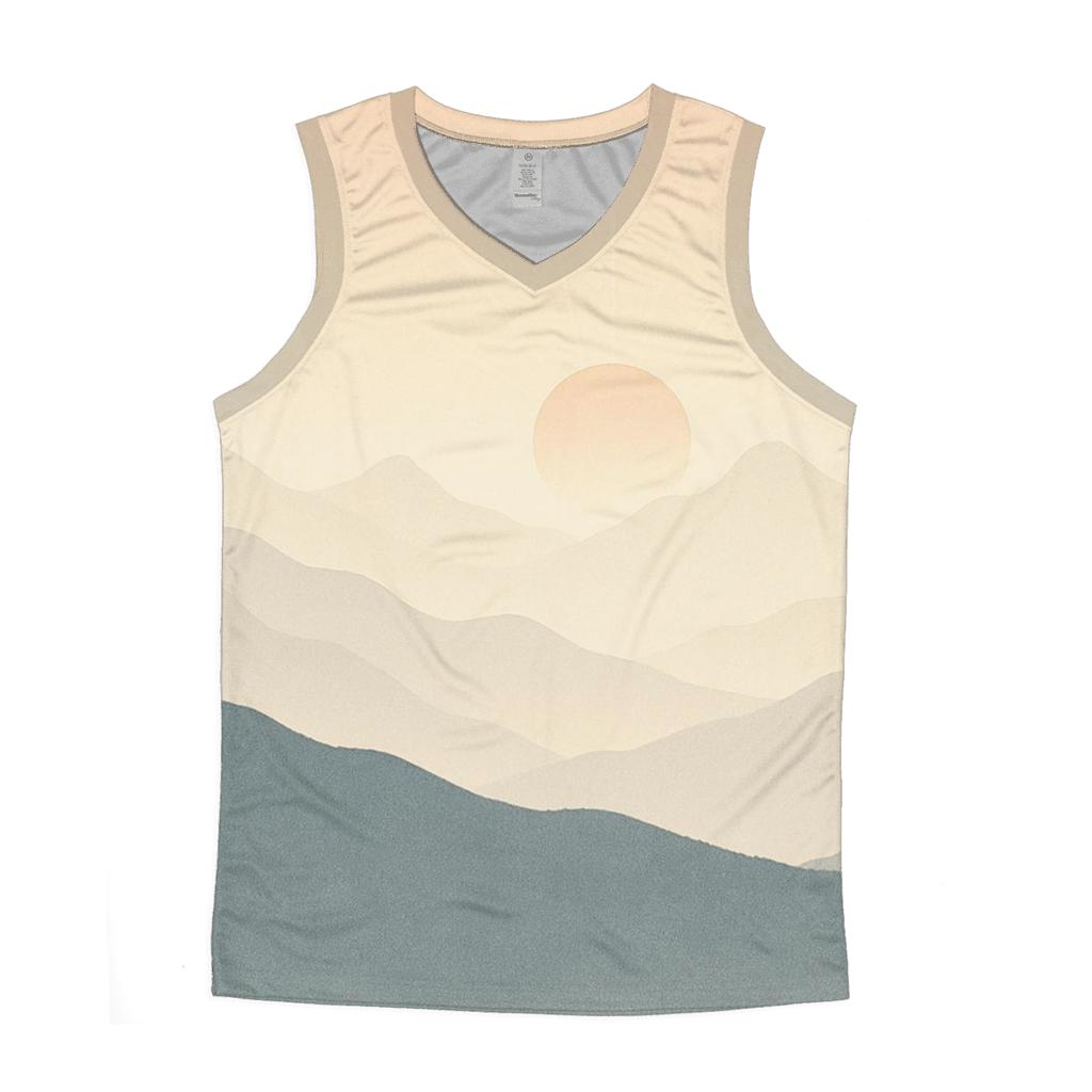 Mountain Dawn Stillness custom tank tops