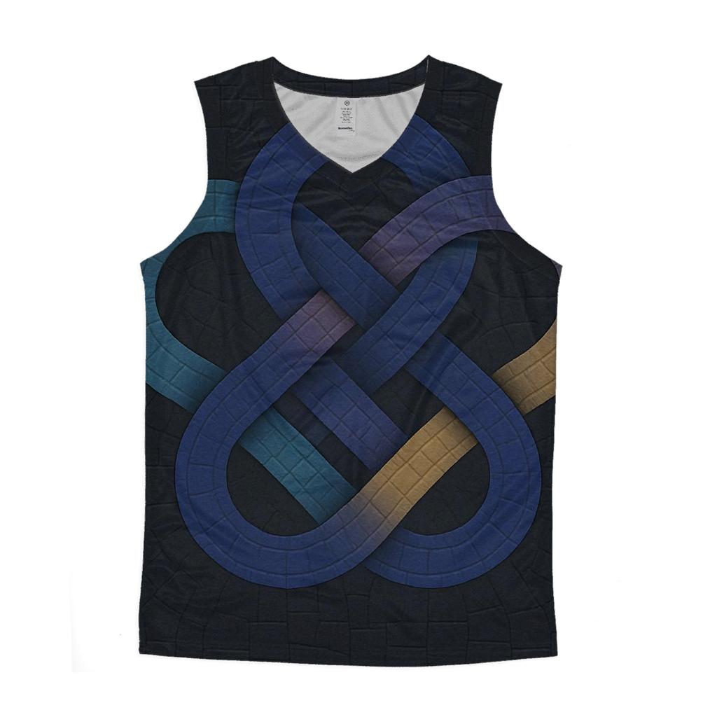 Infinity Weave Mosaic sports performance tank tops