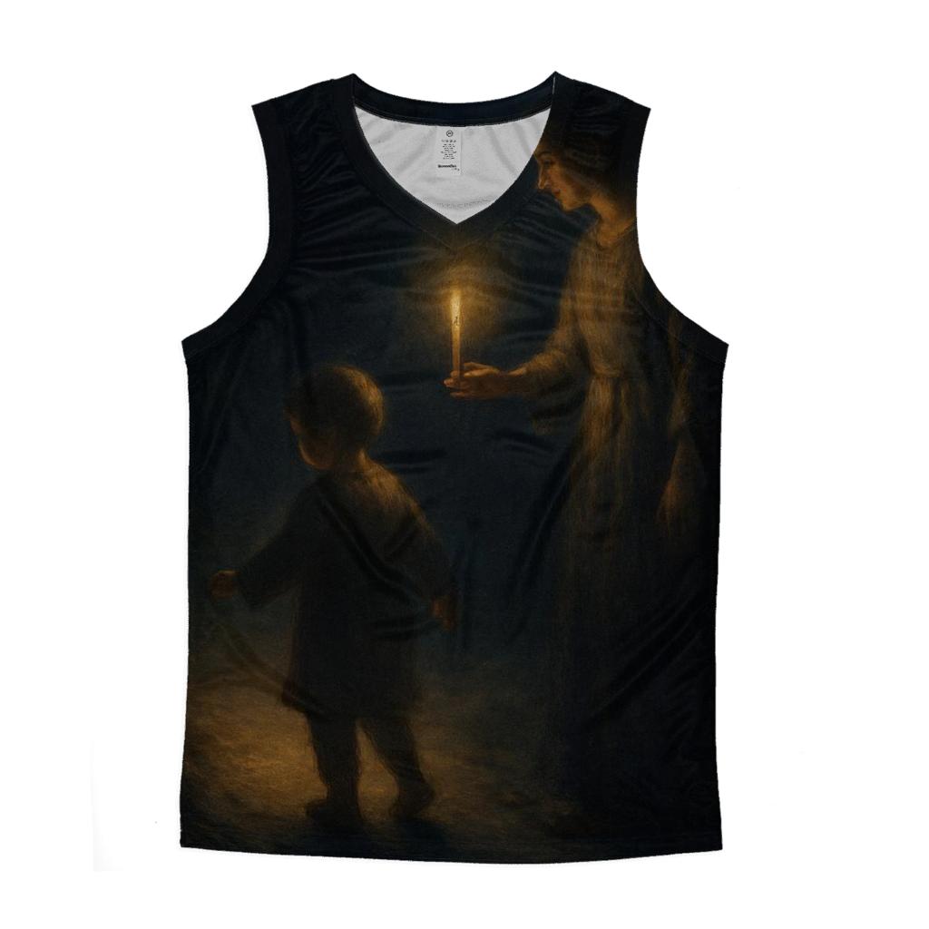 The Lamp She Carried In The Dark Guidance Without Demands designer workout tanks