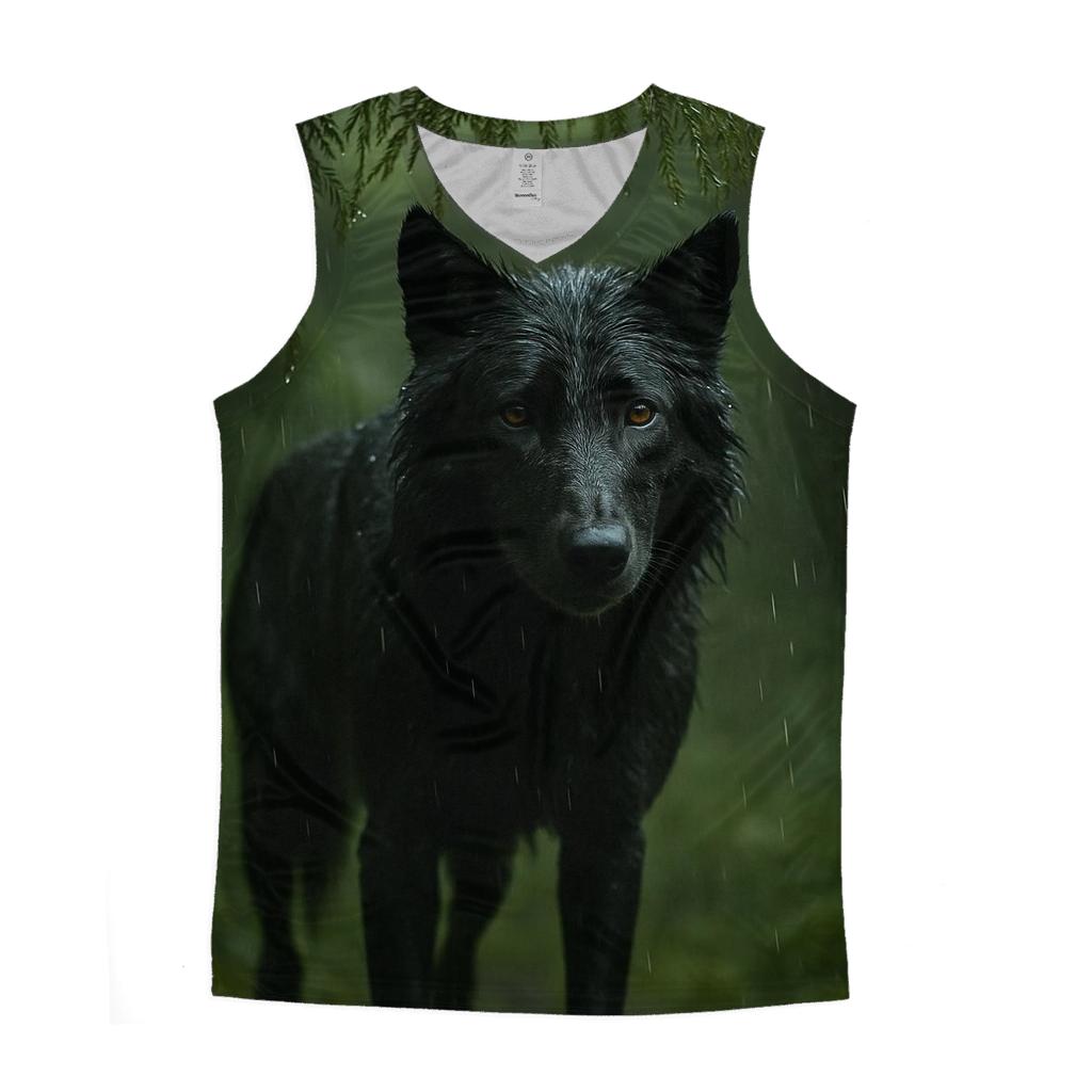Old Growth Cedar Rain Pause designer workout tanks