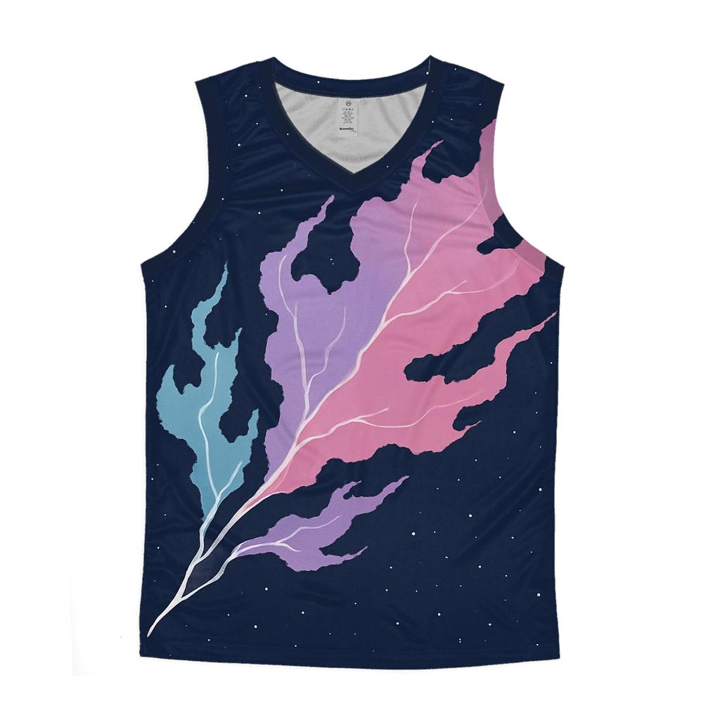 Nebula Filament Bouquet Scatter casual summer tank tops