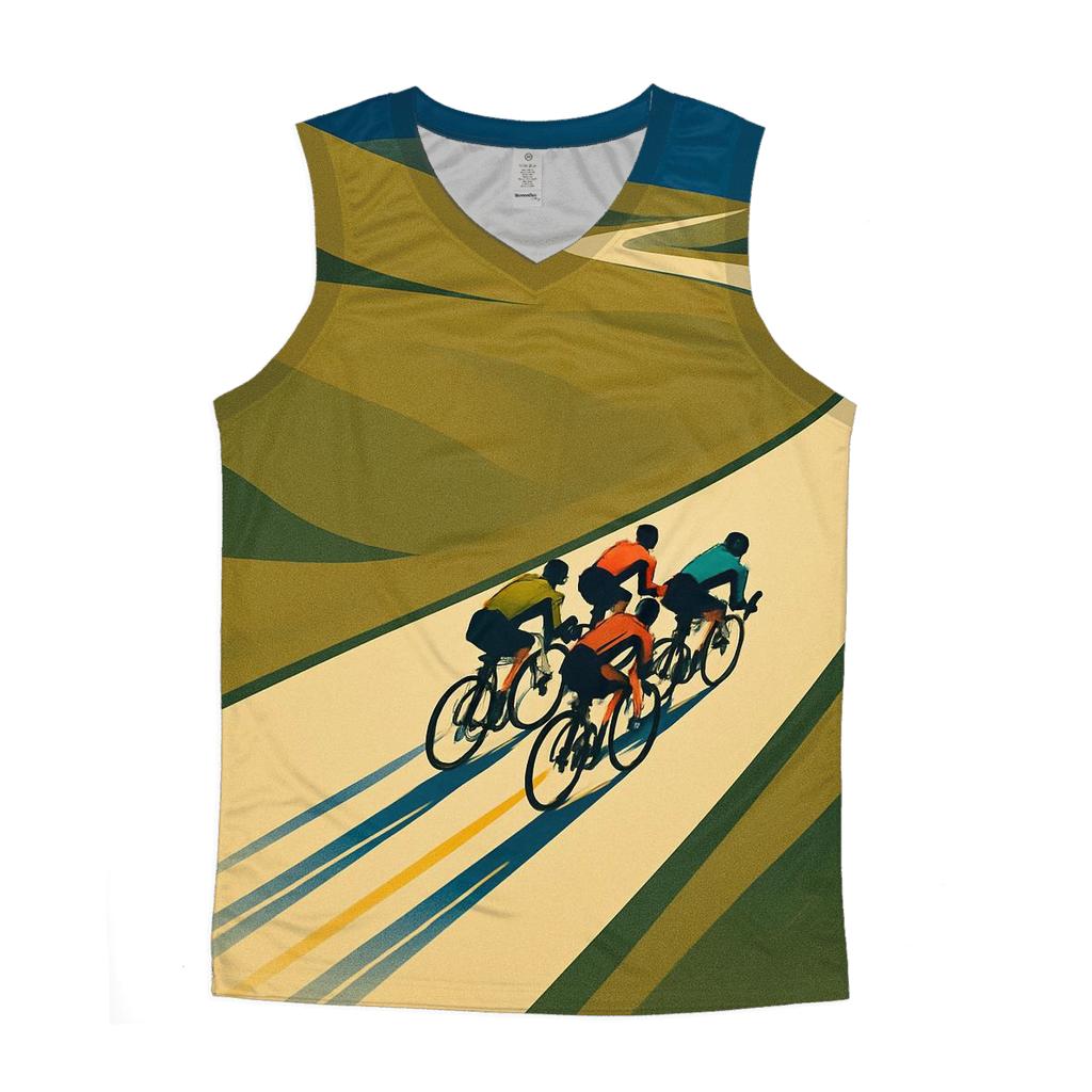 Cycling Peloton Comet Stream custom tank tops