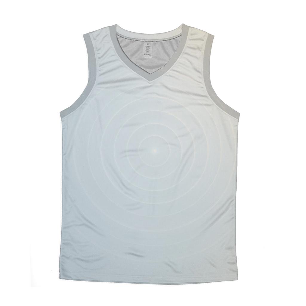 Circle Of Gentle Resonance graphic print tank tops