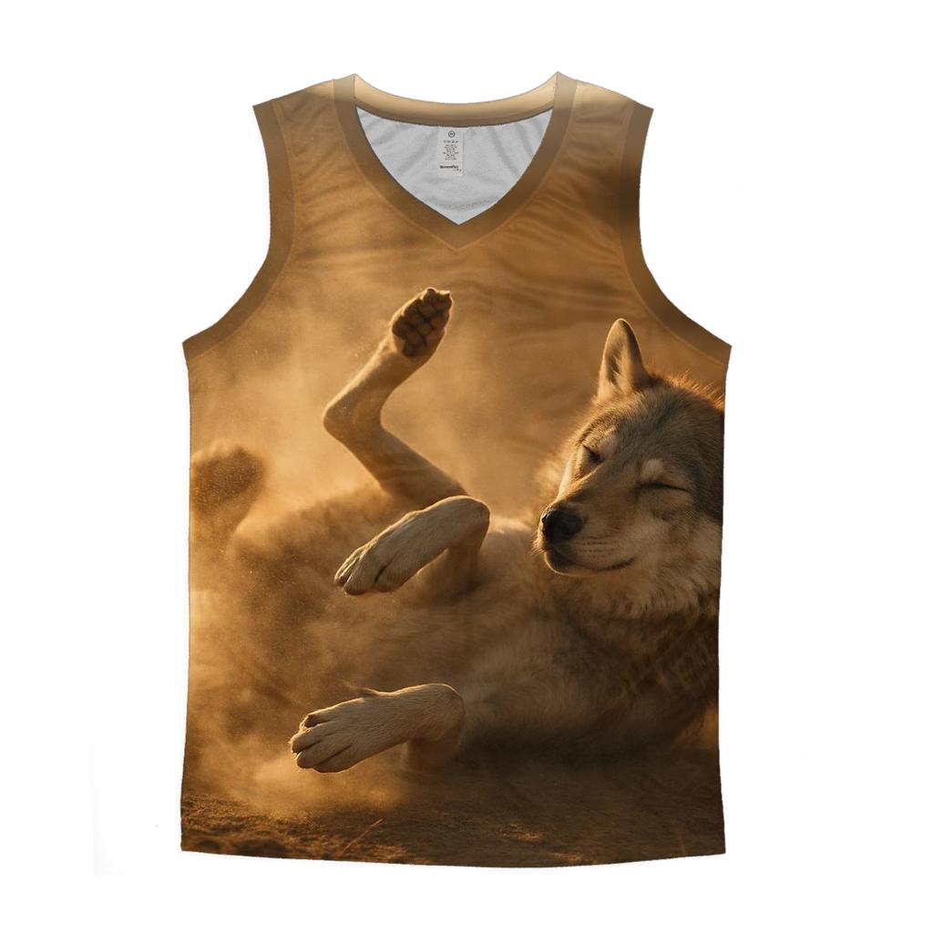 Steppe Dust Bath Reset personalized athletic tanks