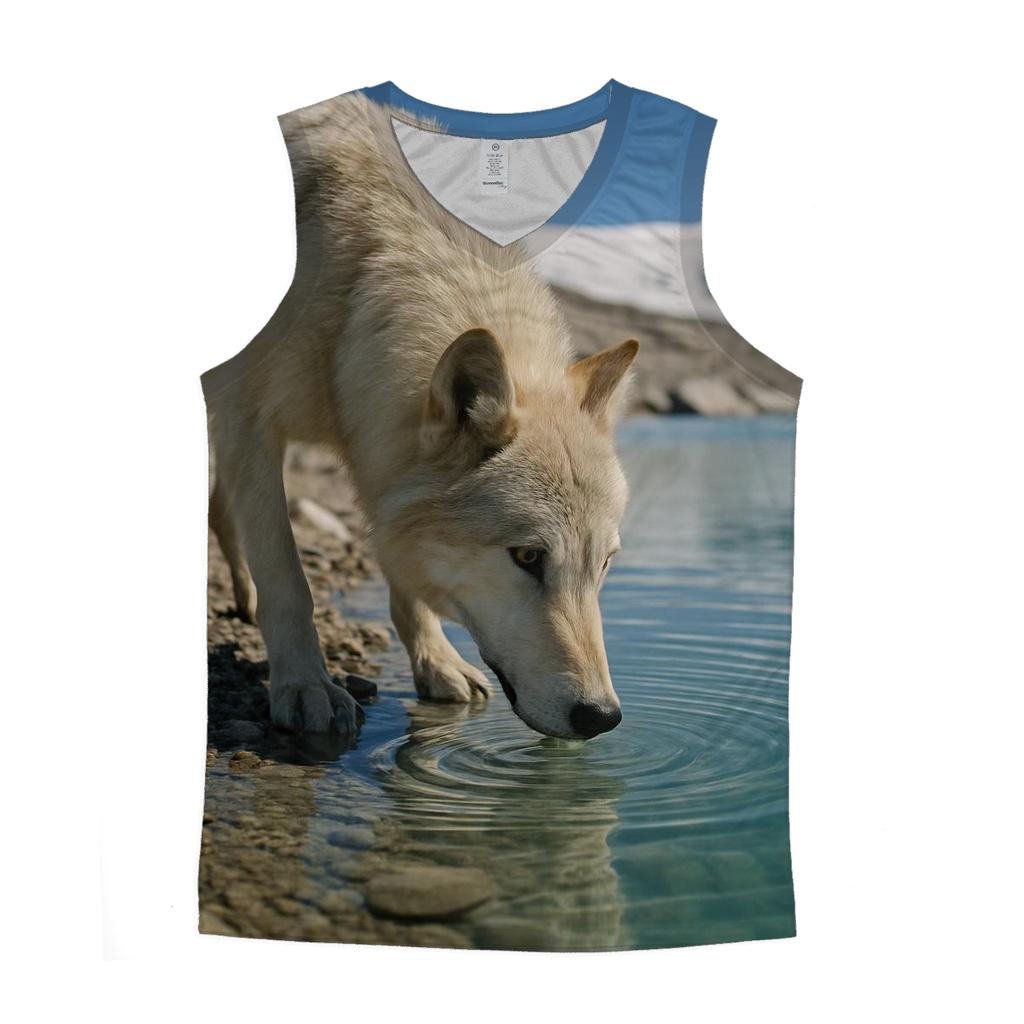 Glacial Moraine Water Sip custom tank tops
