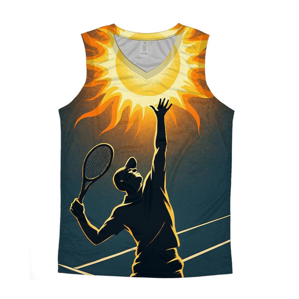 Tennis Serve Solar Flare casual summer tank tops