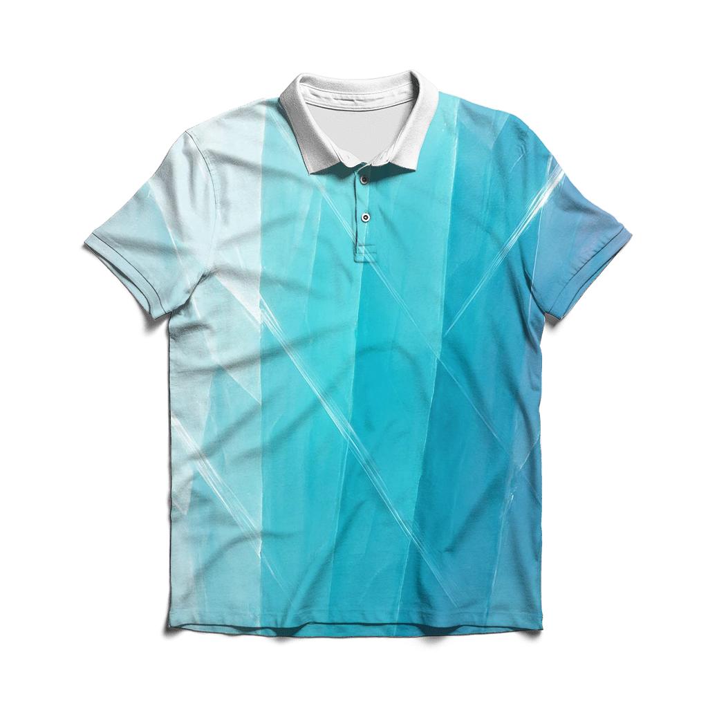 Glacier Prism Slide designer slim fit polos