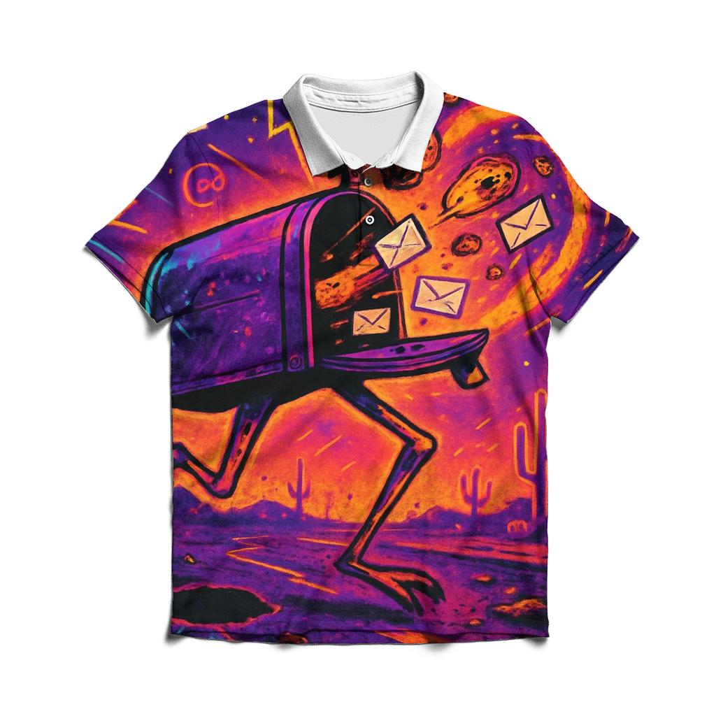 Mailbox Of Meteors designer slim fit polos