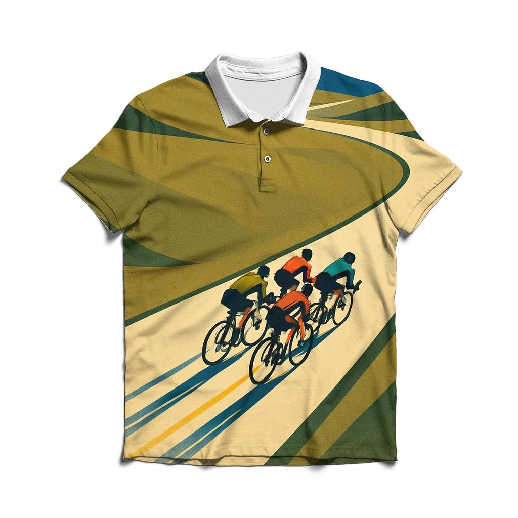 Cycling Peloton Comet Stream casual sports polo shirts