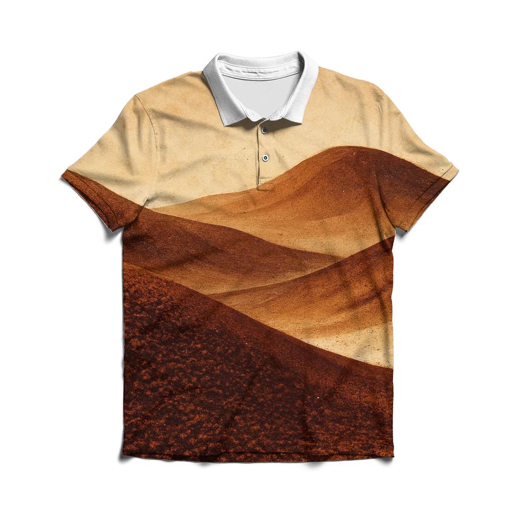 Grind Dune Texture designer slim fit polos