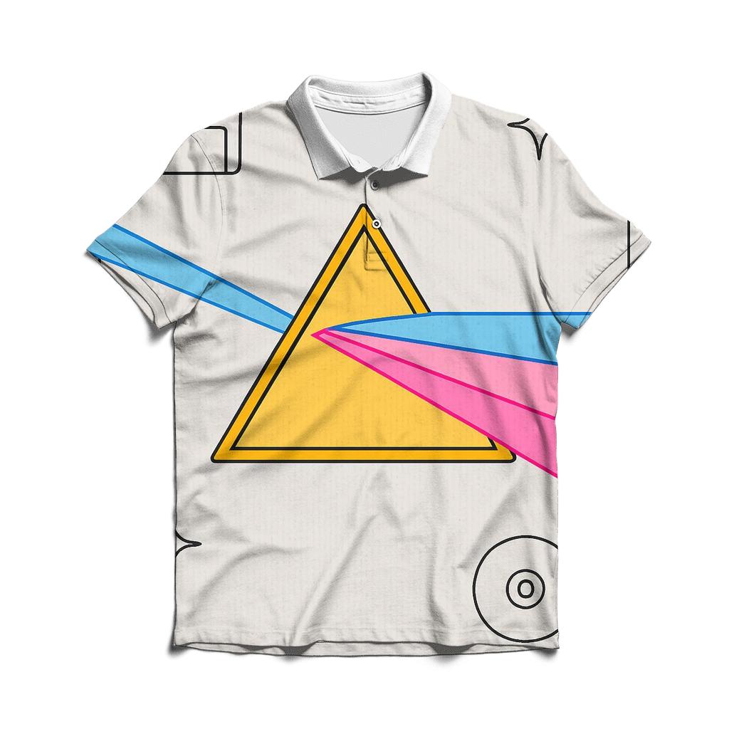 Laser Prism School Notebook stylish collar polo tees
