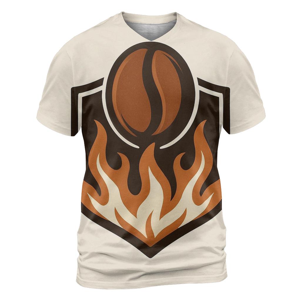 Roast Ember Crest designer pattern shirts