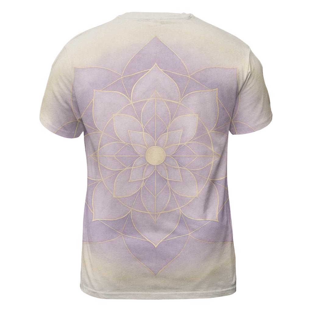Quiet Aura Mandala creative print fashion shirts