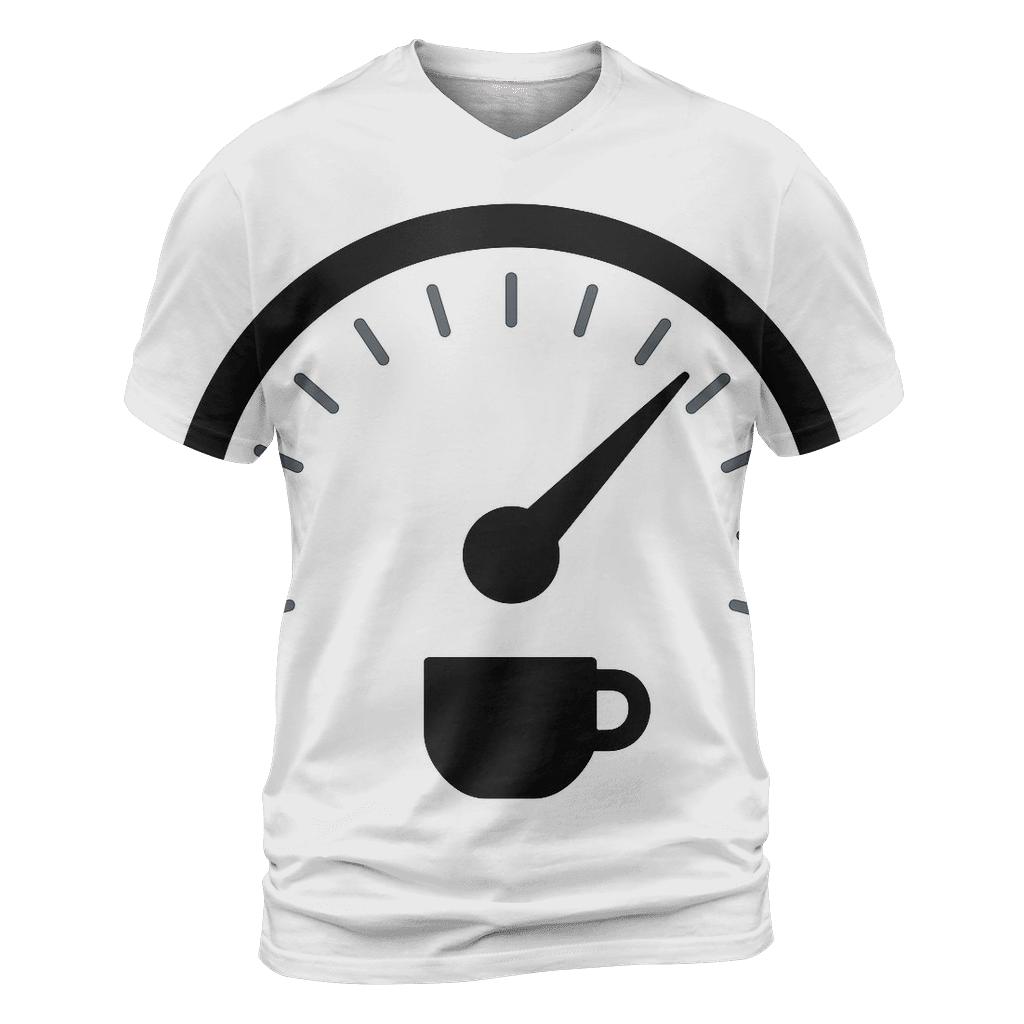 Espresso Gauge Arc statement graphic shirts