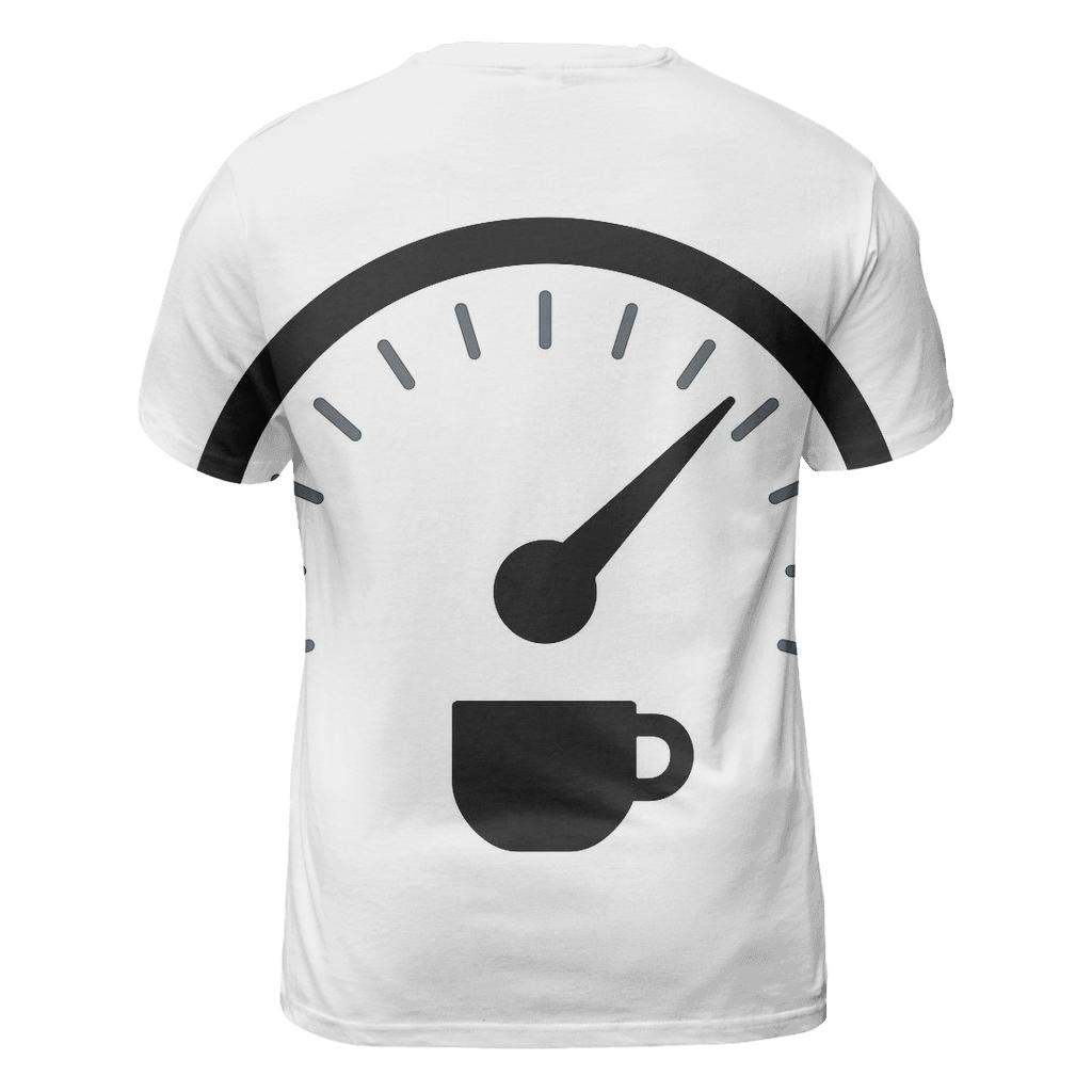 Espresso Gauge Arc statement graphic shirts