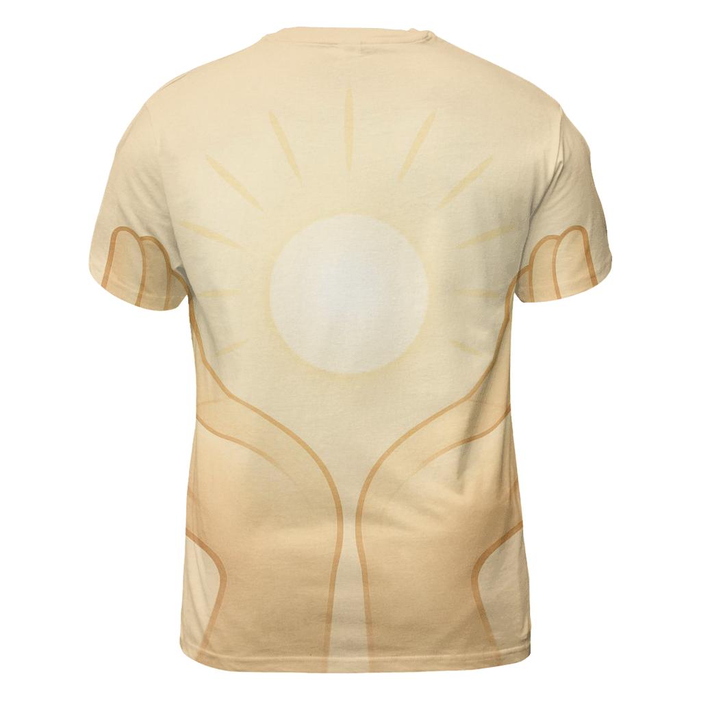 Hands Of Light Offering vibrant all-over design tees