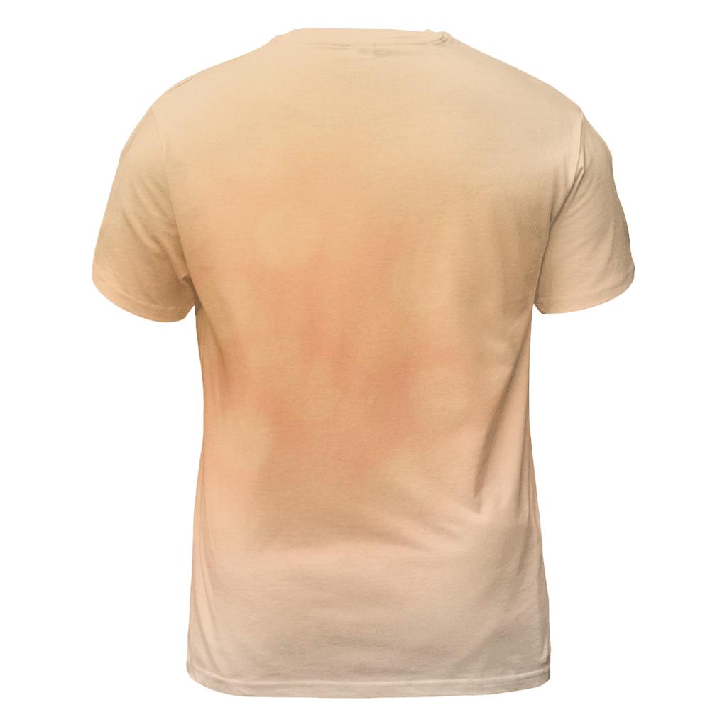 Coral Thermal Bloom vibrant all-over design tees