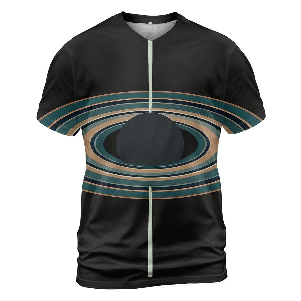 Accretion Disk Ring Gaps Study creative print fashion shirts