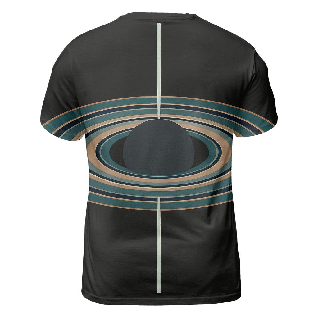 Accretion Disk Ring Gaps Study creative print fashion shirts