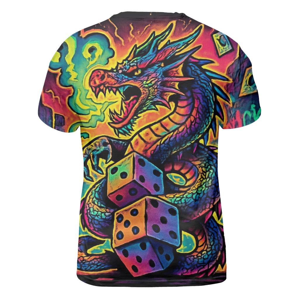 Dicepool Dragon custom all-over print shirts