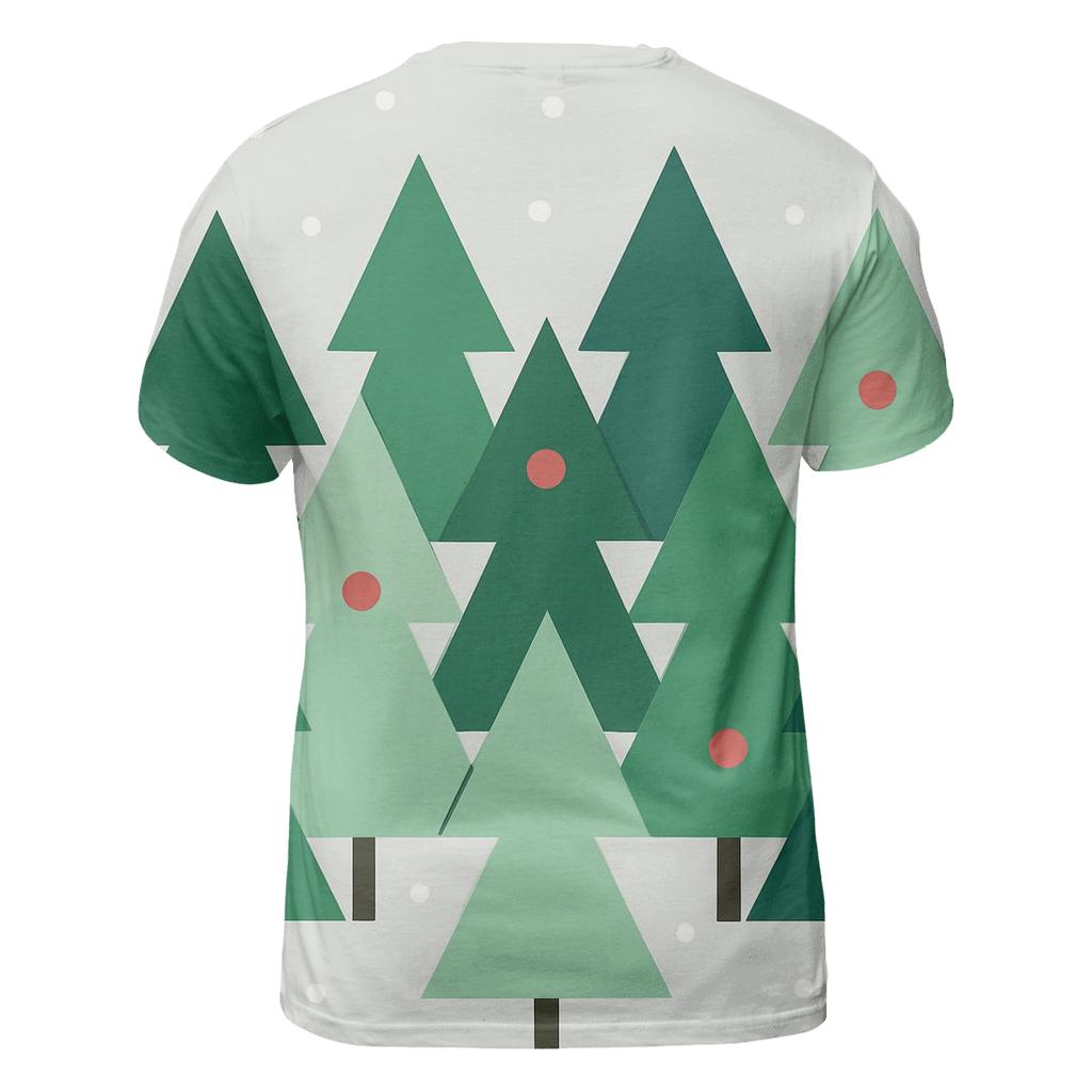 Pine Tree Triangle Mountains custom all-over print shirts