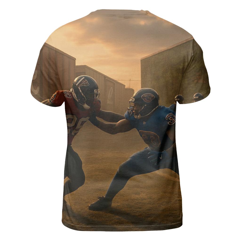 Atlanta Rail Yard Scrimmage trendy printed shirt styles