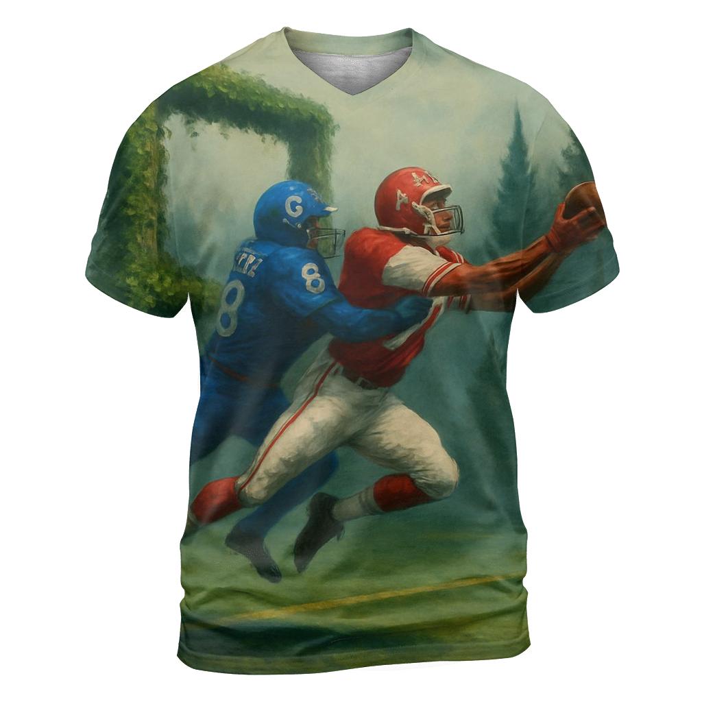 Ivy And Pine Forest End Zone designer pattern shirts