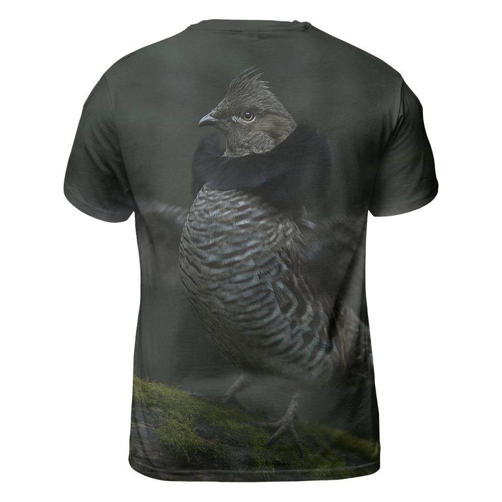 Tundra Drumming Ruffed Grouse personalized full print shirts