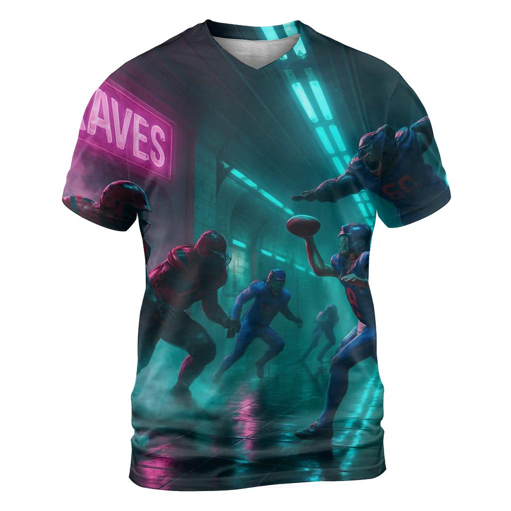 Subway Tunnel Blitz Bowl trendy printed shirt styles