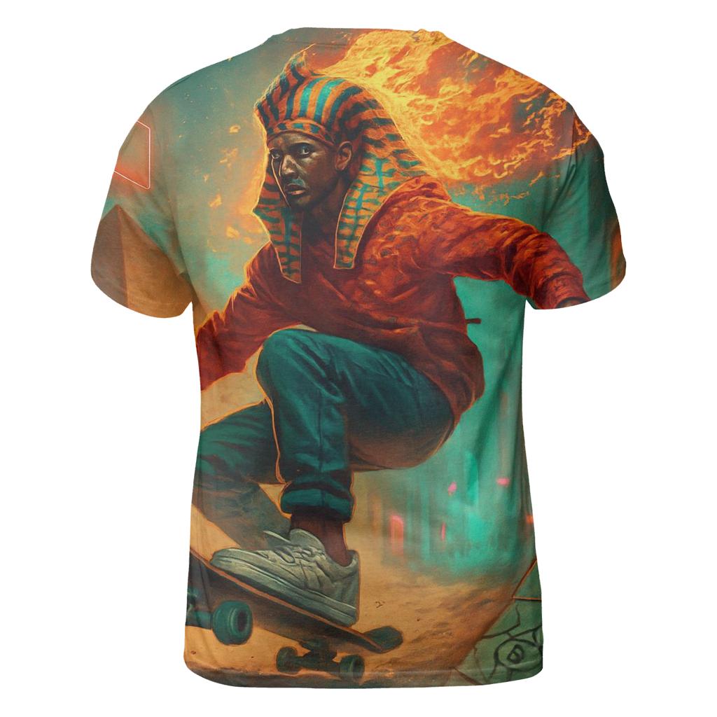 Skateboard Pharaoh Mirage creative print fashion shirts