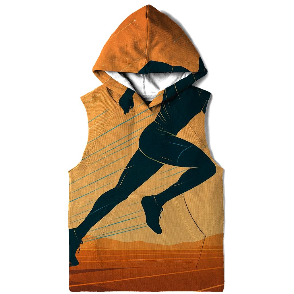 Desert Marathon Star Trail embroidered hoodies