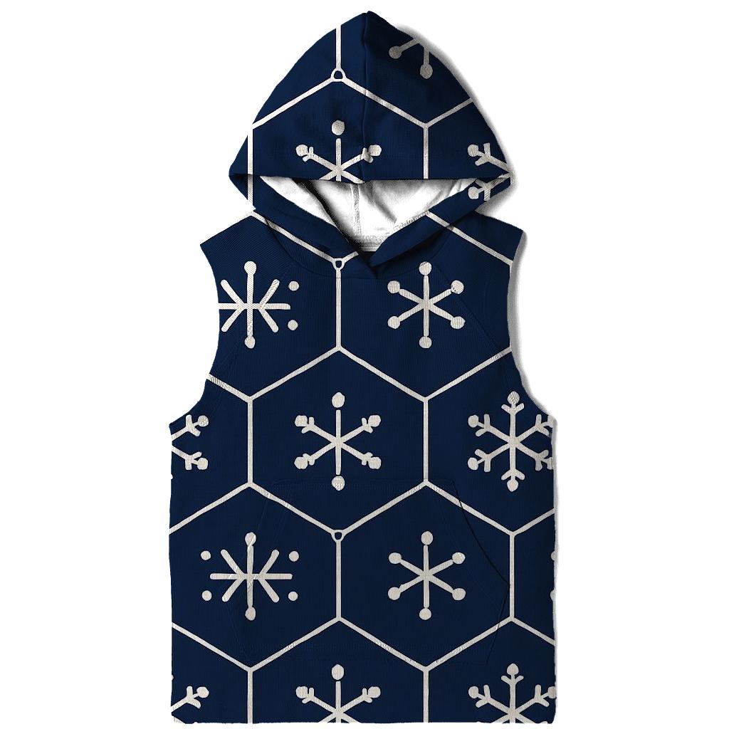 Snowflake Lattice Night Sky Tiles hoodie trends