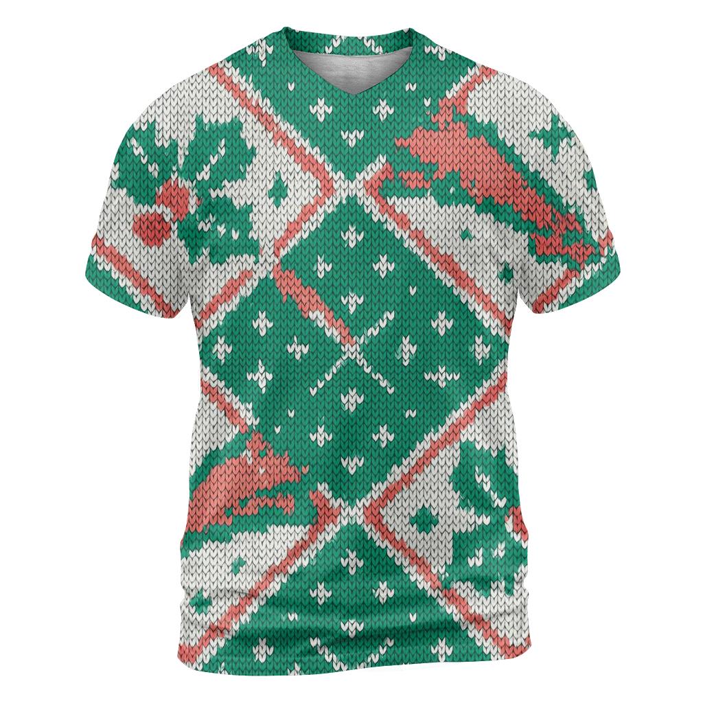 Holly Comet Tail Lattice Design unique graphic print tees