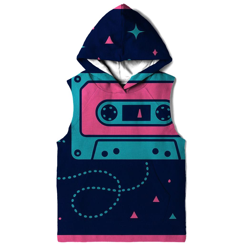 Neon Cassette Constellation hoodies fashion