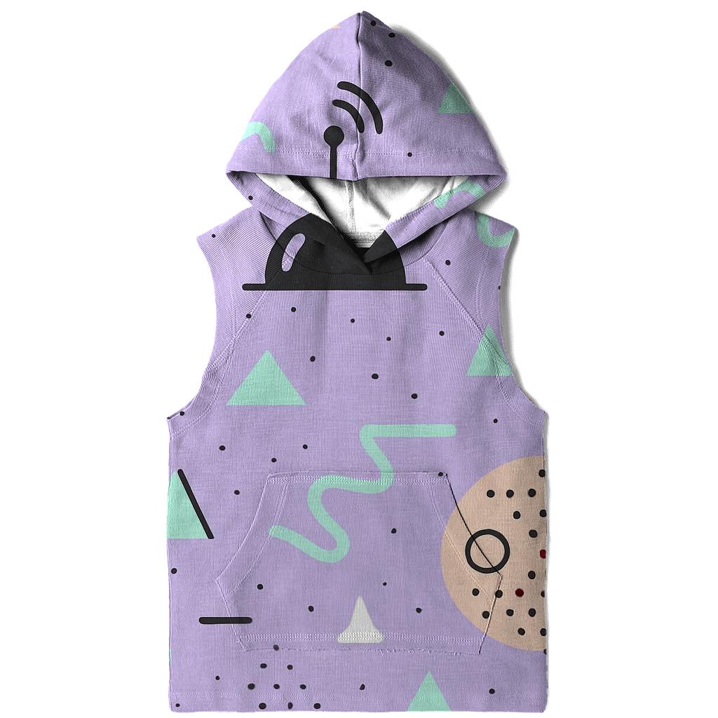 Memphis Moonbase Shapes hoodie trends
