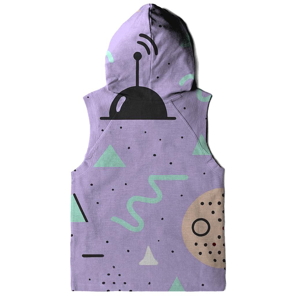 Memphis Moonbase Shapes hoodie trends