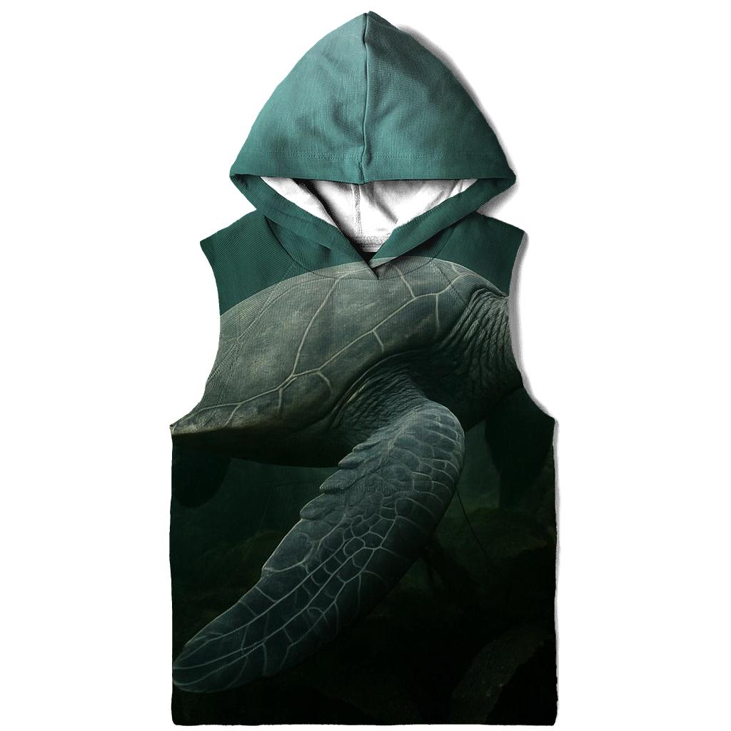 Kelp Forest Glide Green Sea Turtle hoodies fashion