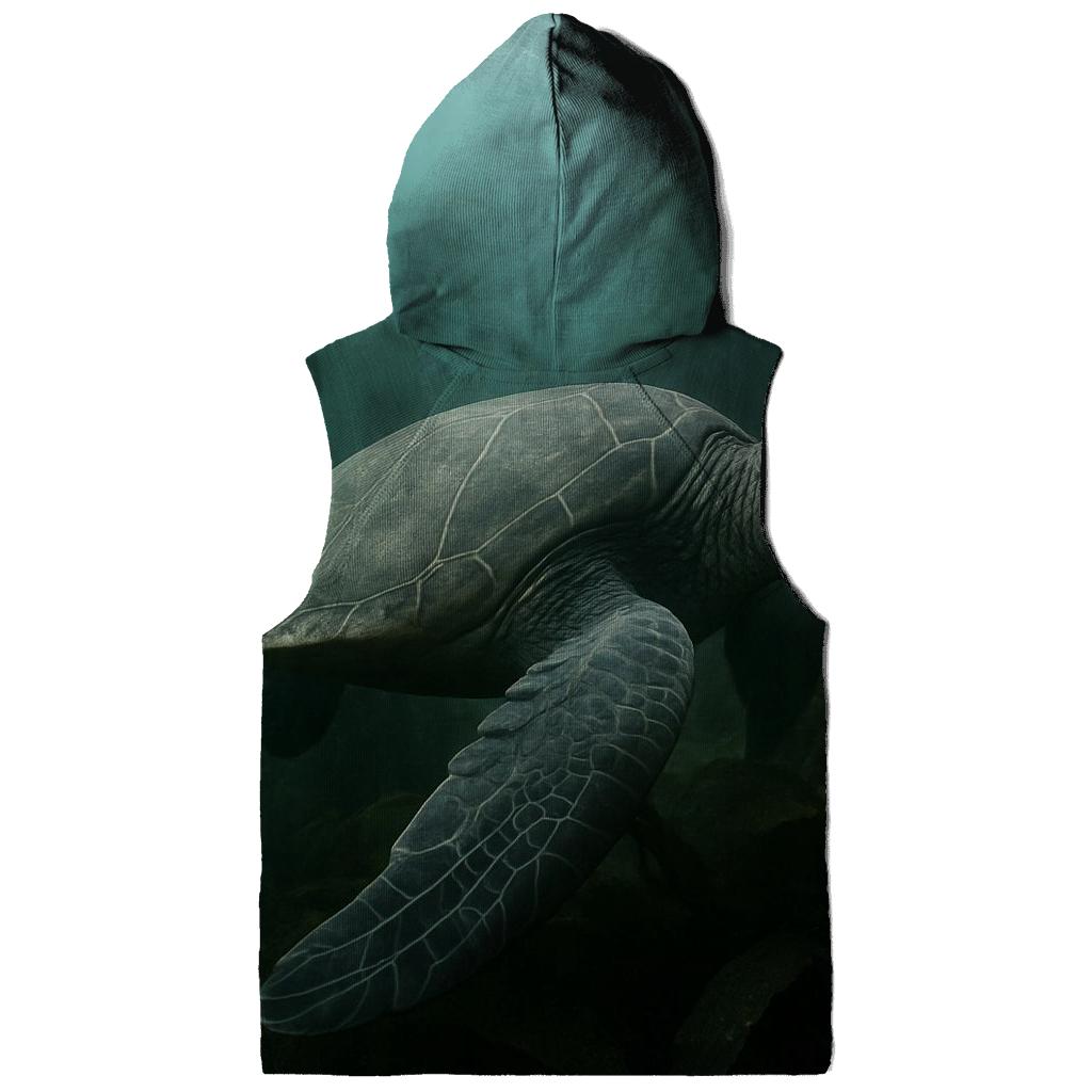 Kelp Forest Glide Green Sea Turtle hoodies fashion
