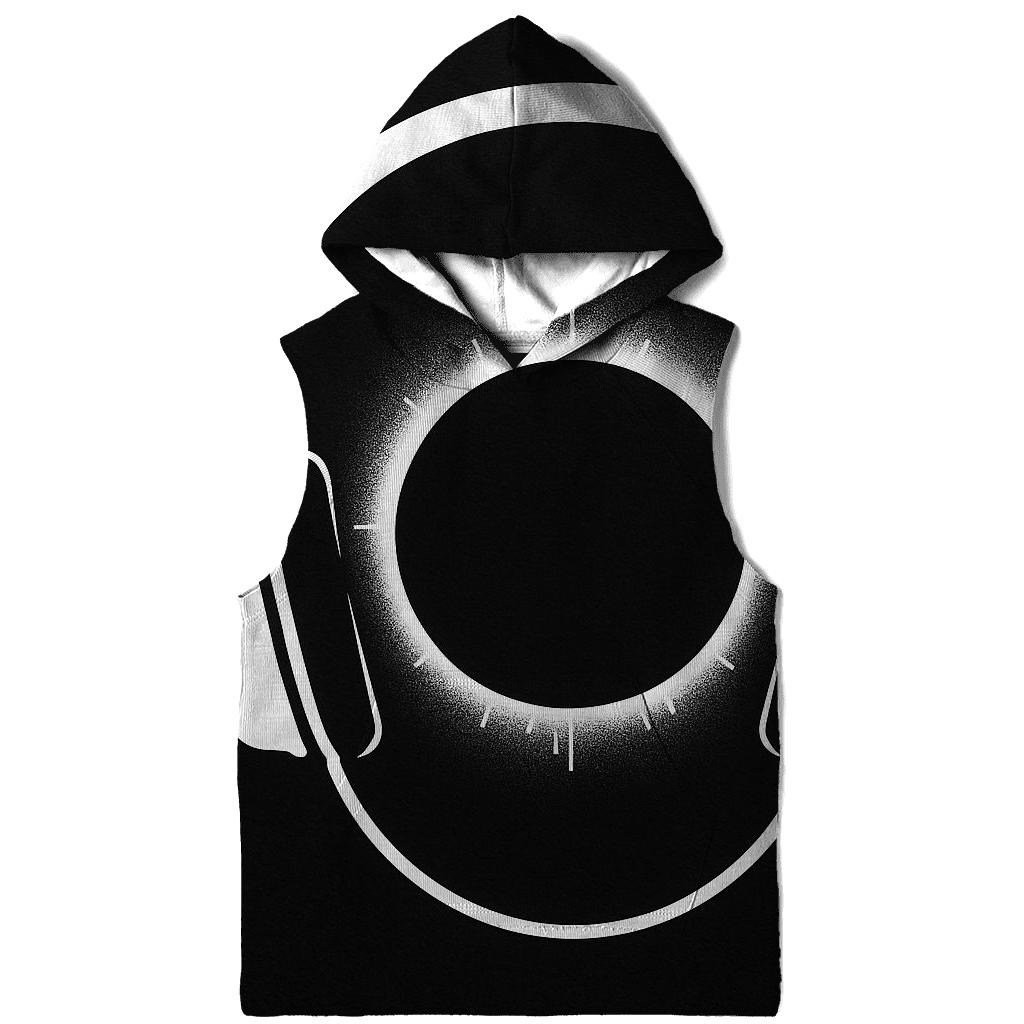 Monochrome Headphone Eclipse heavyweight hoodies