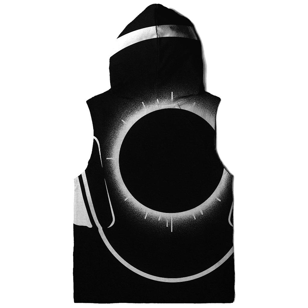 Monochrome Headphone Eclipse heavyweight hoodies