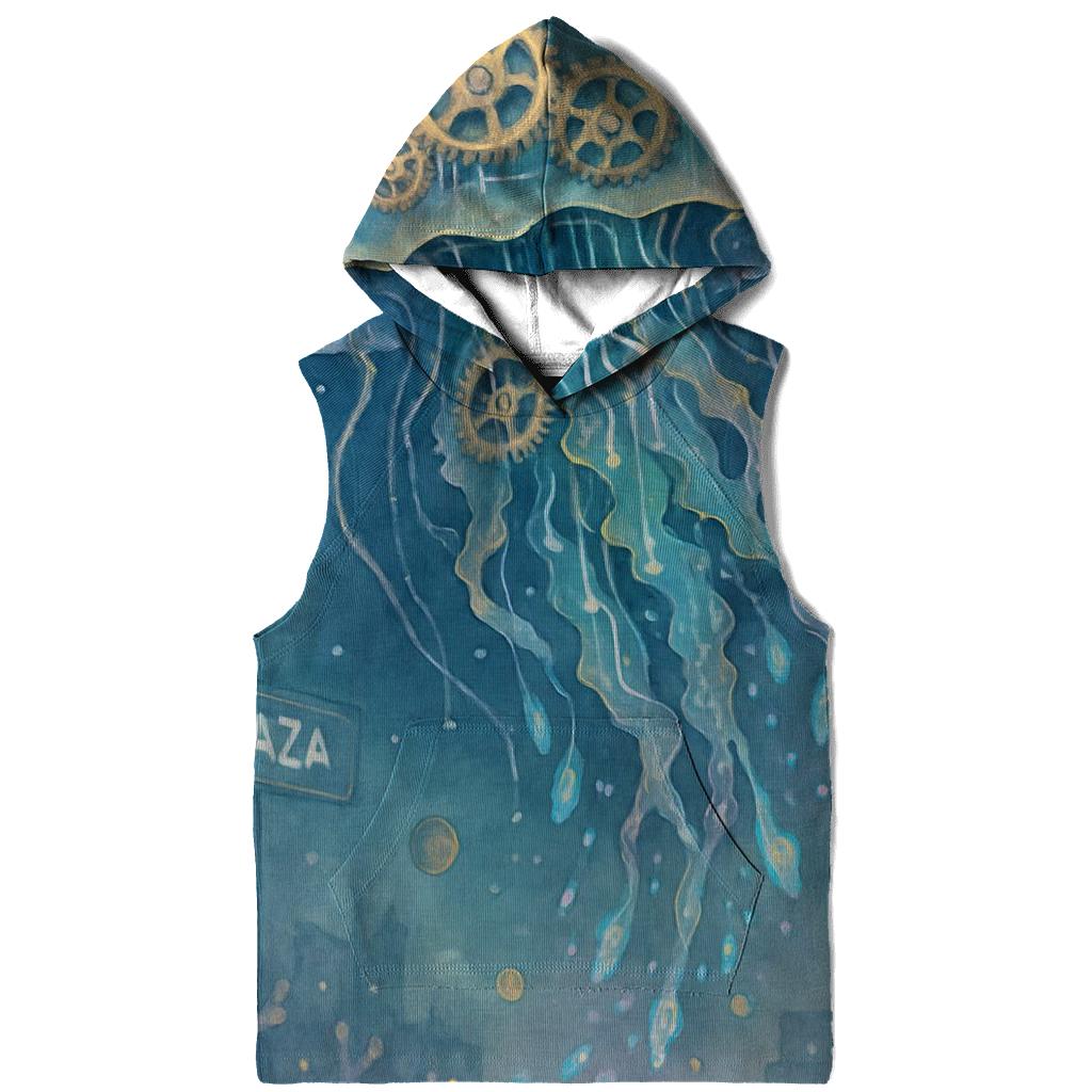 Clockwork Jellyfish Parade graphic hoodies
