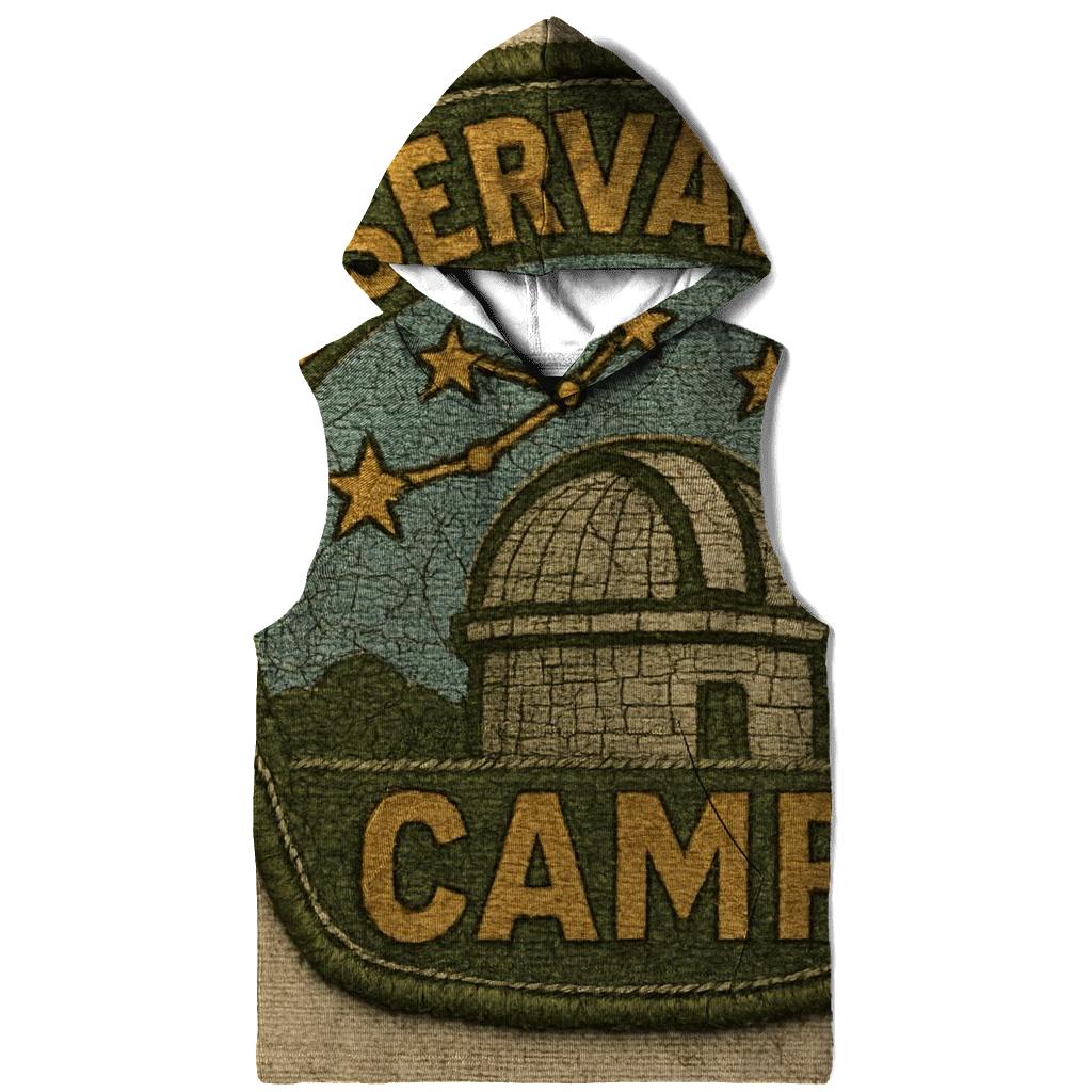 Distressed Observatory Camp Patch hoodie designs